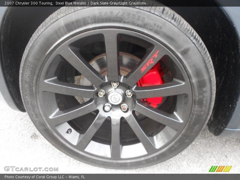 Steel Blue Metallic / Dark Slate Gray/Light Graystone 2007 Chrysler 300 Touring