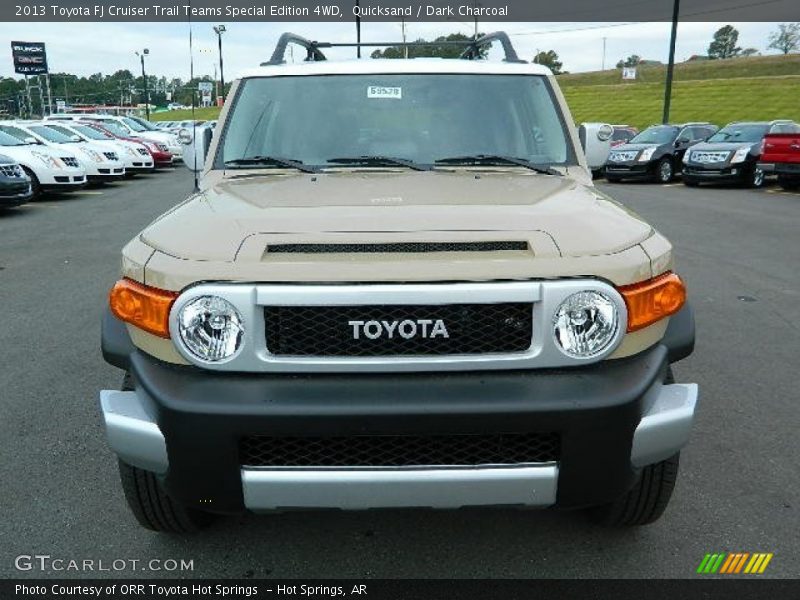 Quicksand / Dark Charcoal 2013 Toyota FJ Cruiser Trail Teams Special Edition 4WD