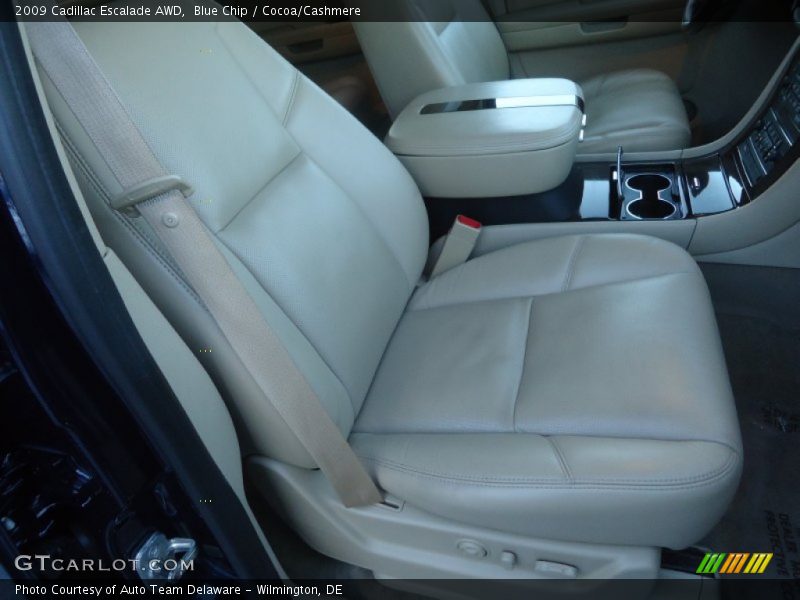 Blue Chip / Cocoa/Cashmere 2009 Cadillac Escalade AWD