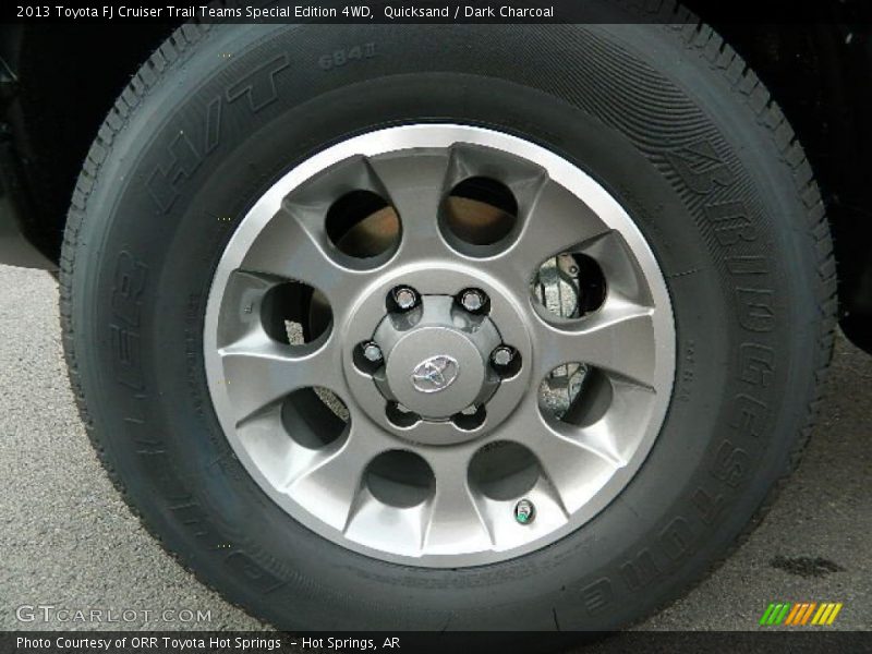 Quicksand / Dark Charcoal 2013 Toyota FJ Cruiser Trail Teams Special Edition 4WD