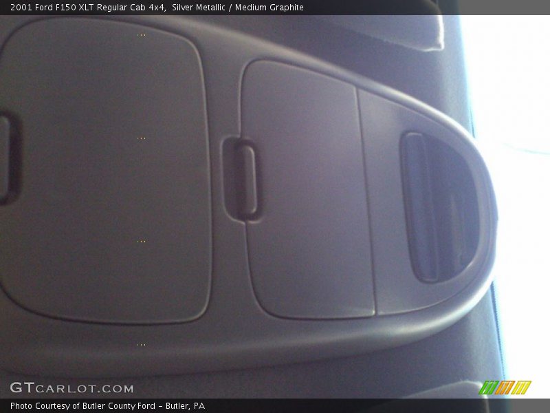 Silver Metallic / Medium Graphite 2001 Ford F150 XLT Regular Cab 4x4