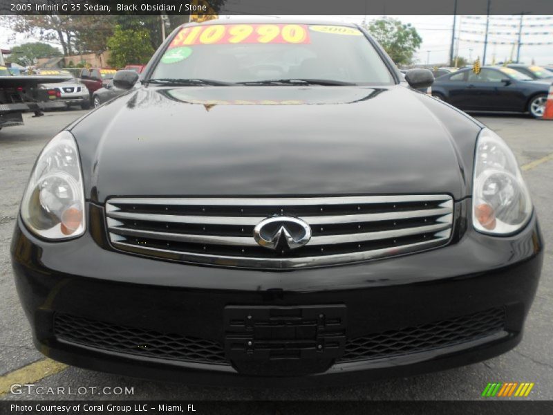Black Obsidian / Stone 2005 Infiniti G 35 Sedan