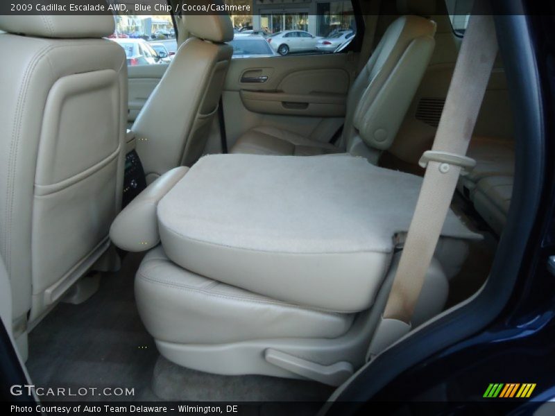 Blue Chip / Cocoa/Cashmere 2009 Cadillac Escalade AWD