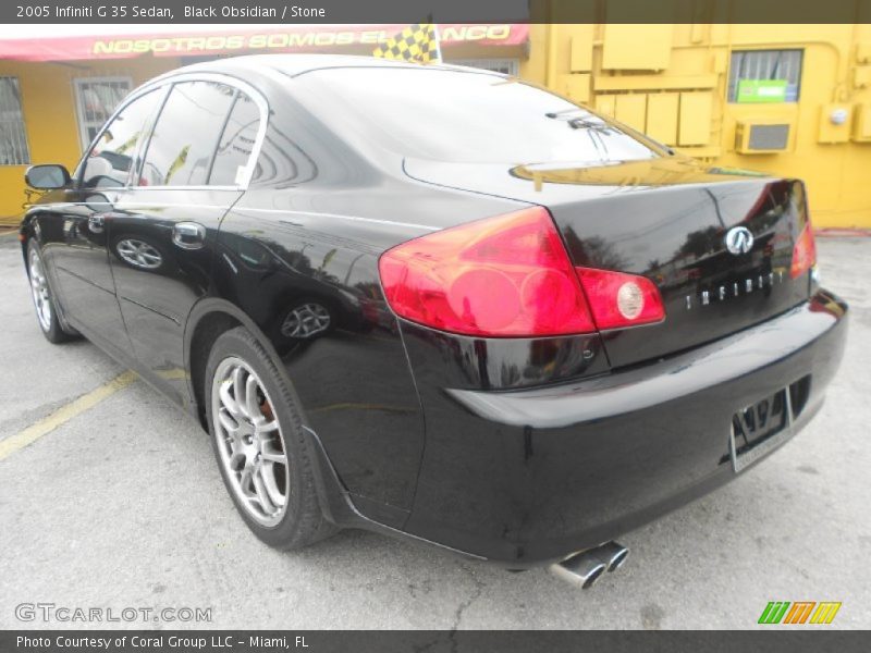 Black Obsidian / Stone 2005 Infiniti G 35 Sedan