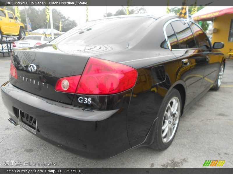 Black Obsidian / Stone 2005 Infiniti G 35 Sedan