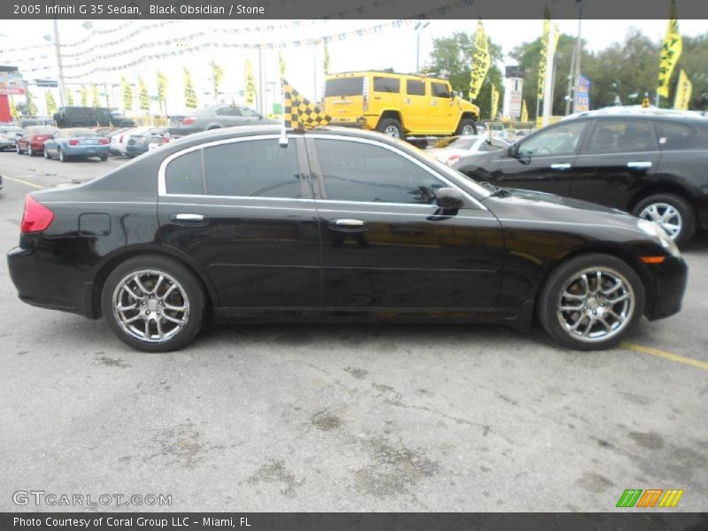 Black Obsidian / Stone 2005 Infiniti G 35 Sedan