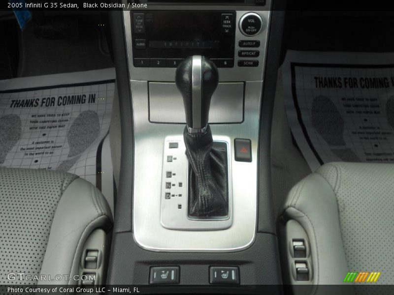 Black Obsidian / Stone 2005 Infiniti G 35 Sedan