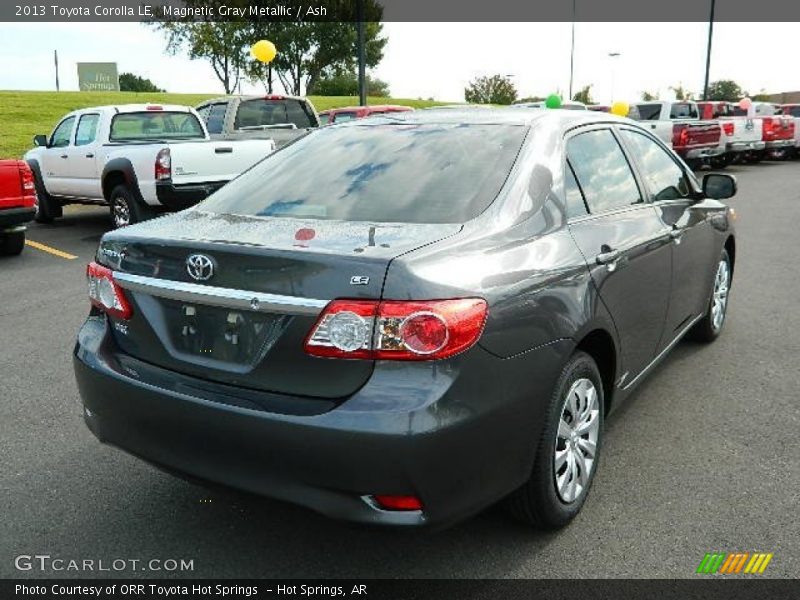 Magnetic Gray Metallic / Ash 2013 Toyota Corolla LE