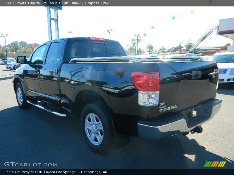 Black / Graphite Gray 2010 Toyota Tundra SR5 Double Cab