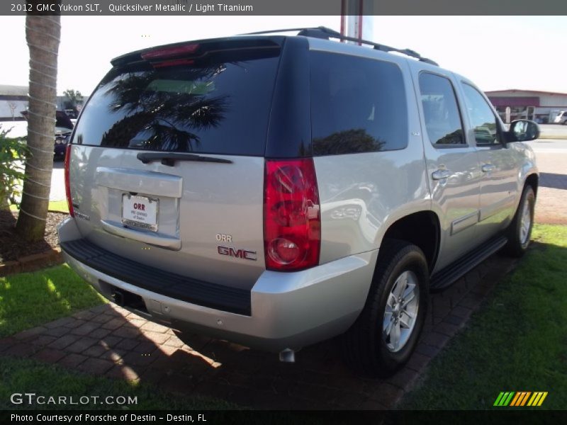Quicksilver Metallic / Light Titanium 2012 GMC Yukon SLT