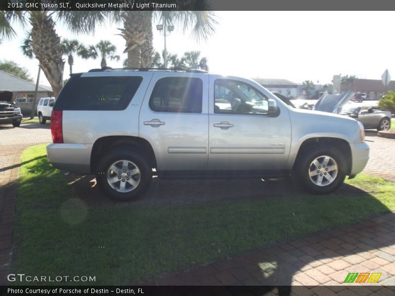 Quicksilver Metallic / Light Titanium 2012 GMC Yukon SLT