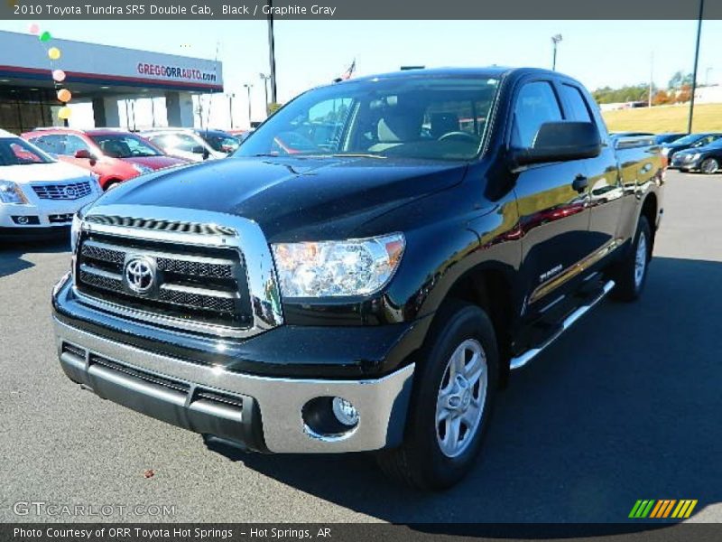 Black / Graphite Gray 2010 Toyota Tundra SR5 Double Cab