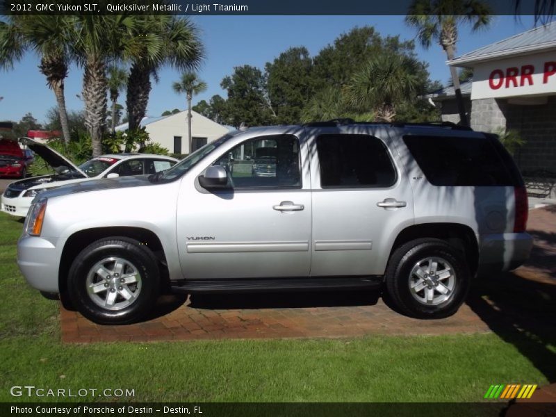 Quicksilver Metallic / Light Titanium 2012 GMC Yukon SLT