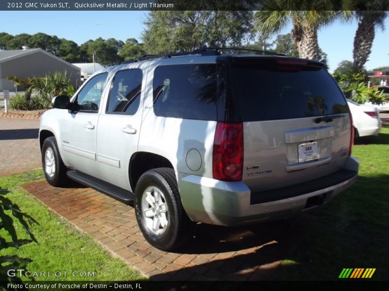Quicksilver Metallic / Light Titanium 2012 GMC Yukon SLT