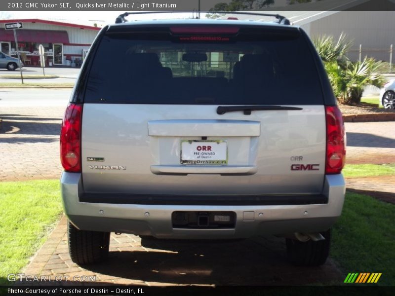 Quicksilver Metallic / Light Titanium 2012 GMC Yukon SLT
