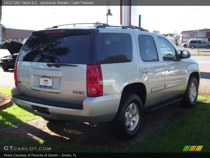 Quicksilver Metallic / Light Titanium 2012 GMC Yukon SLT