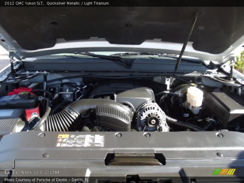 Quicksilver Metallic / Light Titanium 2012 GMC Yukon SLT