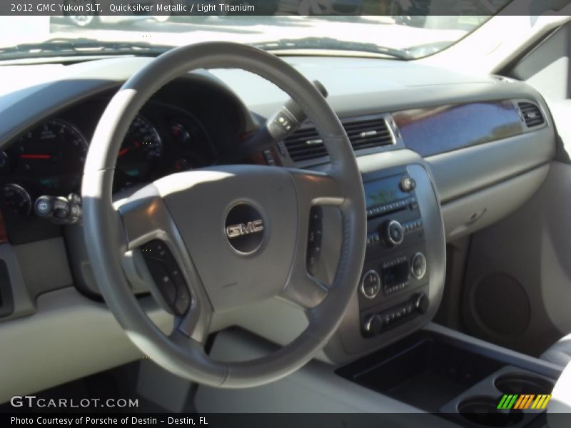 Quicksilver Metallic / Light Titanium 2012 GMC Yukon SLT