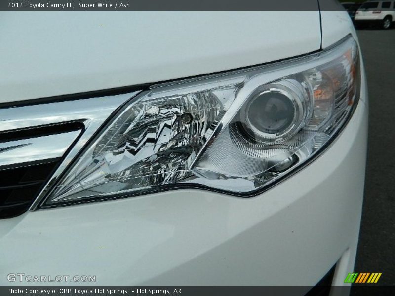 Super White / Ash 2012 Toyota Camry LE