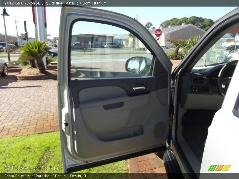 Quicksilver Metallic / Light Titanium 2012 GMC Yukon SLT