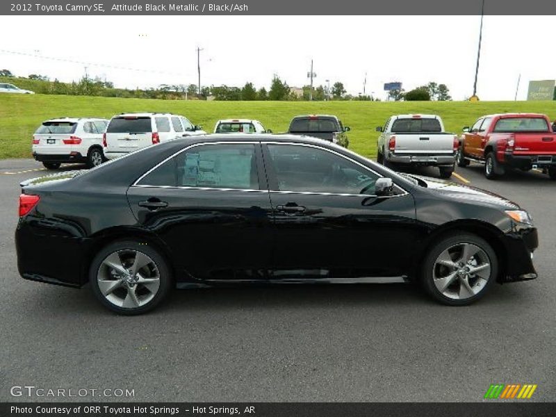 Attitude Black Metallic / Black/Ash 2012 Toyota Camry SE