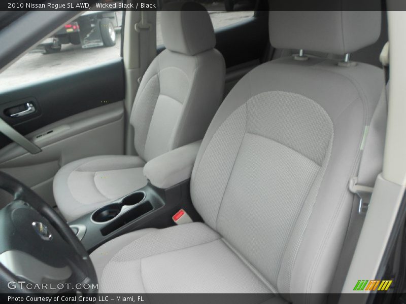 Wicked Black / Black 2010 Nissan Rogue SL AWD