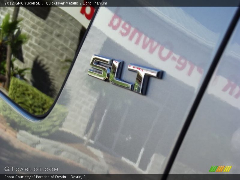 Quicksilver Metallic / Light Titanium 2012 GMC Yukon SLT