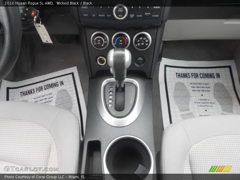 Wicked Black / Black 2010 Nissan Rogue SL AWD
