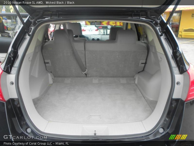 Wicked Black / Black 2010 Nissan Rogue SL AWD