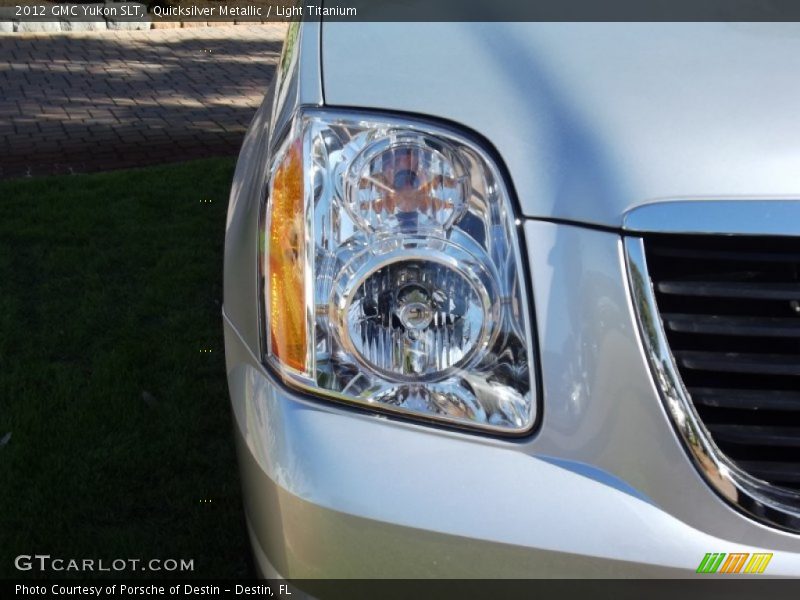 Quicksilver Metallic / Light Titanium 2012 GMC Yukon SLT
