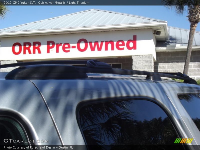 Quicksilver Metallic / Light Titanium 2012 GMC Yukon SLT