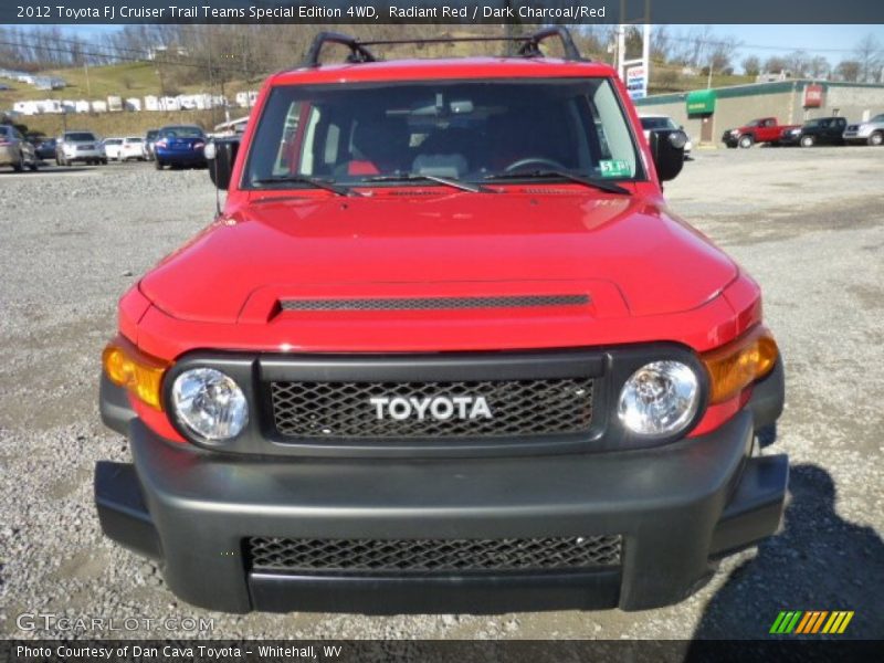 Radiant Red / Dark Charcoal/Red 2012 Toyota FJ Cruiser Trail Teams Special Edition 4WD