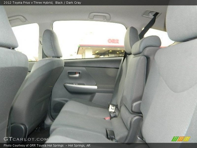 Black / Dark Gray 2012 Toyota Prius v Three Hybrid