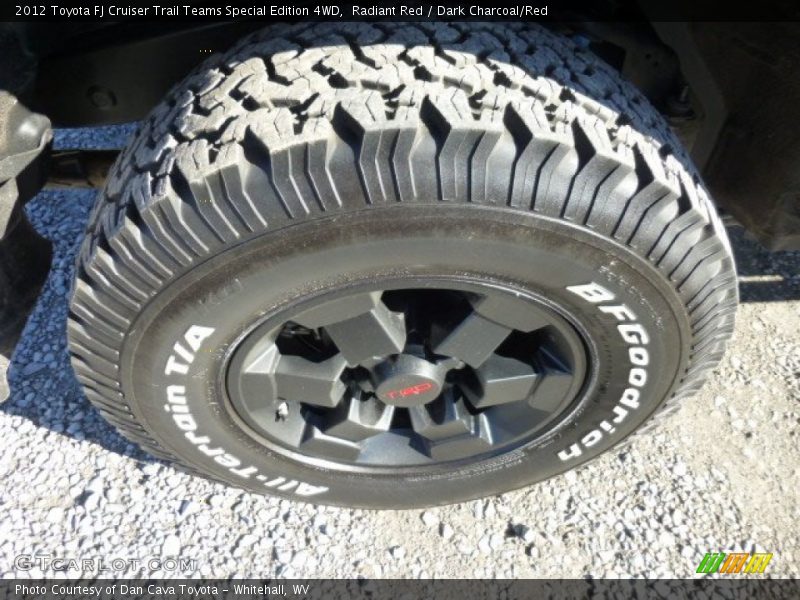 Radiant Red / Dark Charcoal/Red 2012 Toyota FJ Cruiser Trail Teams Special Edition 4WD