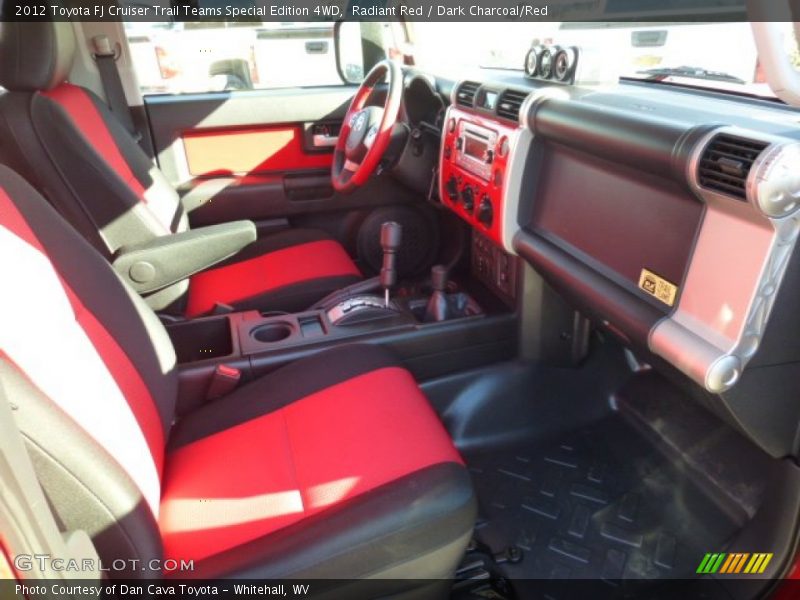 Radiant Red / Dark Charcoal/Red 2012 Toyota FJ Cruiser Trail Teams Special Edition 4WD