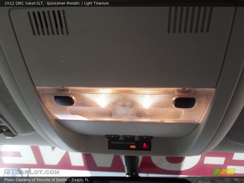 Quicksilver Metallic / Light Titanium 2012 GMC Yukon SLT