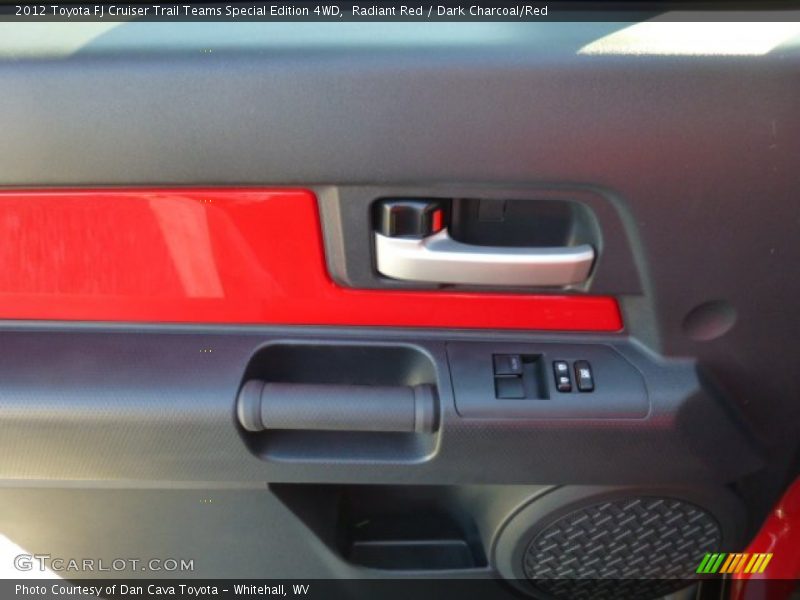 Radiant Red / Dark Charcoal/Red 2012 Toyota FJ Cruiser Trail Teams Special Edition 4WD
