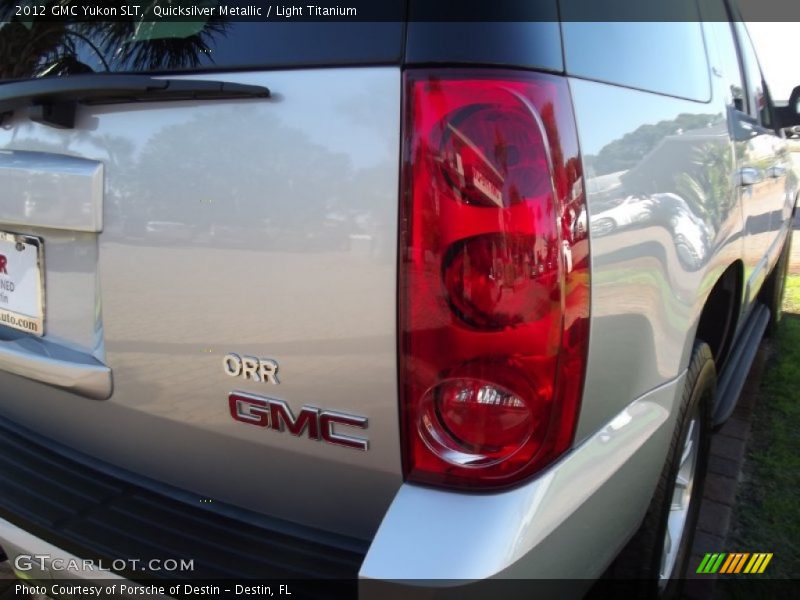 Quicksilver Metallic / Light Titanium 2012 GMC Yukon SLT