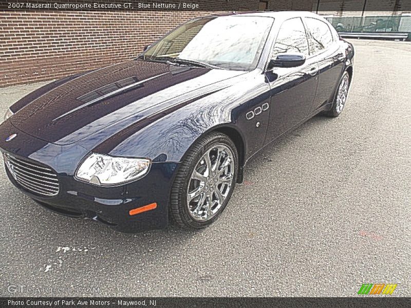 Blue Nettuno / Beige 2007 Maserati Quattroporte Executive GT
