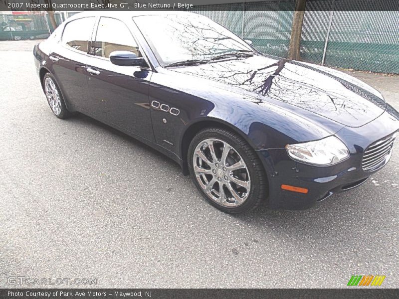 Blue Nettuno / Beige 2007 Maserati Quattroporte Executive GT