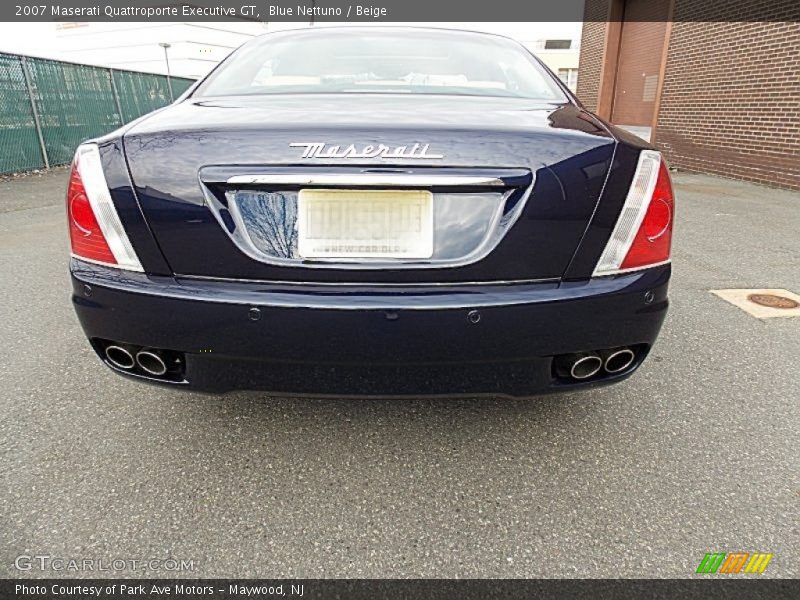 Blue Nettuno / Beige 2007 Maserati Quattroporte Executive GT