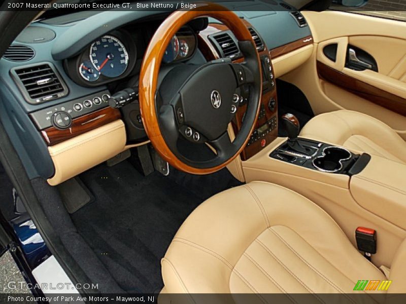Beige Interior - 2007 Quattroporte Executive GT 