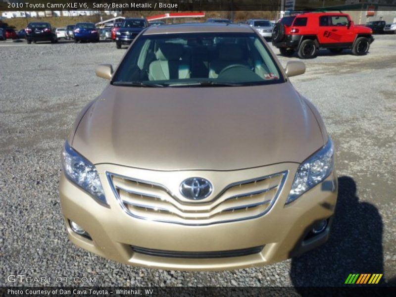Sandy Beach Metallic / Bisque 2010 Toyota Camry XLE V6
