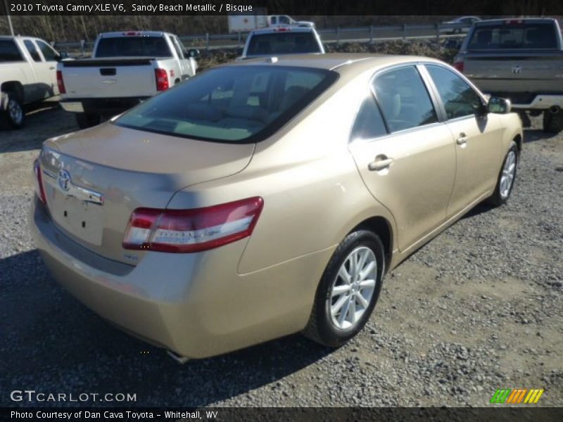 Sandy Beach Metallic / Bisque 2010 Toyota Camry XLE V6