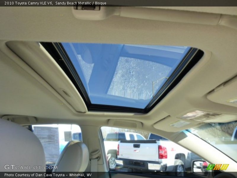 Sandy Beach Metallic / Bisque 2010 Toyota Camry XLE V6