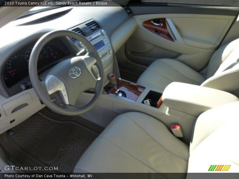 Sandy Beach Metallic / Bisque 2010 Toyota Camry XLE V6