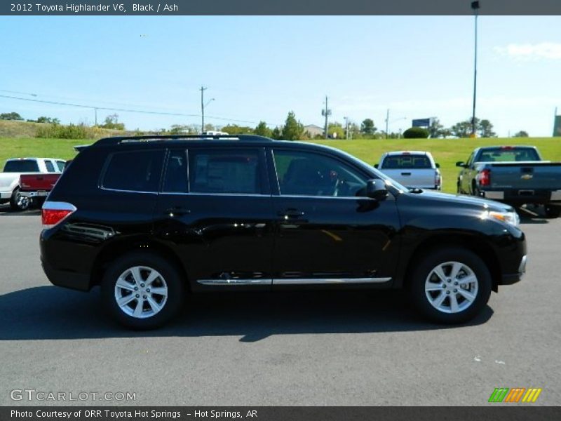 Black / Ash 2012 Toyota Highlander V6