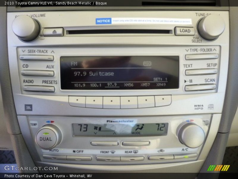 Sandy Beach Metallic / Bisque 2010 Toyota Camry XLE V6