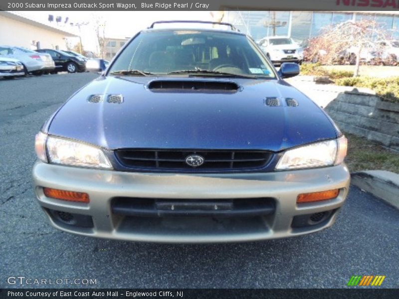 Blue Ridge Pearl / Gray 2000 Subaru Impreza Outback Sport Wagon