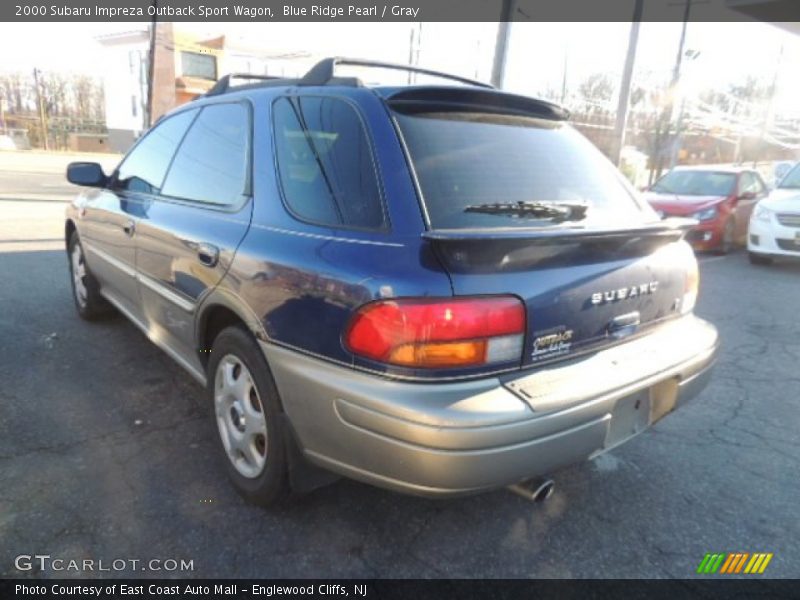 Blue Ridge Pearl / Gray 2000 Subaru Impreza Outback Sport Wagon